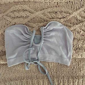 light purple bra top